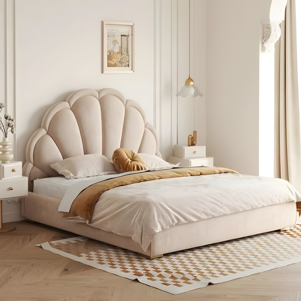تخت خواب کد M.P 5723 یک نفره سایز 120×200 سانتی متر